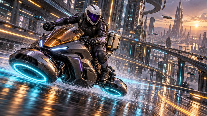 Neon Slipstream · 16:9
